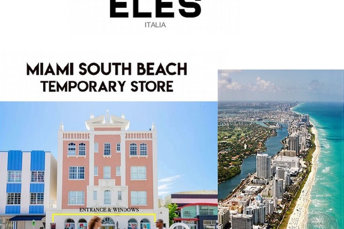 American Dream per Eles Italia che apre un temporary pop up store a Miami