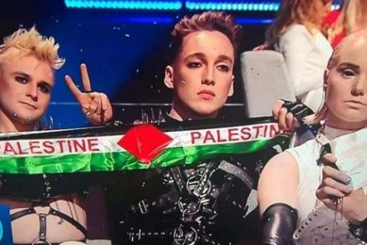 Scandalo: due bandierine palestinesi all'Eurovision Song Contest 2019