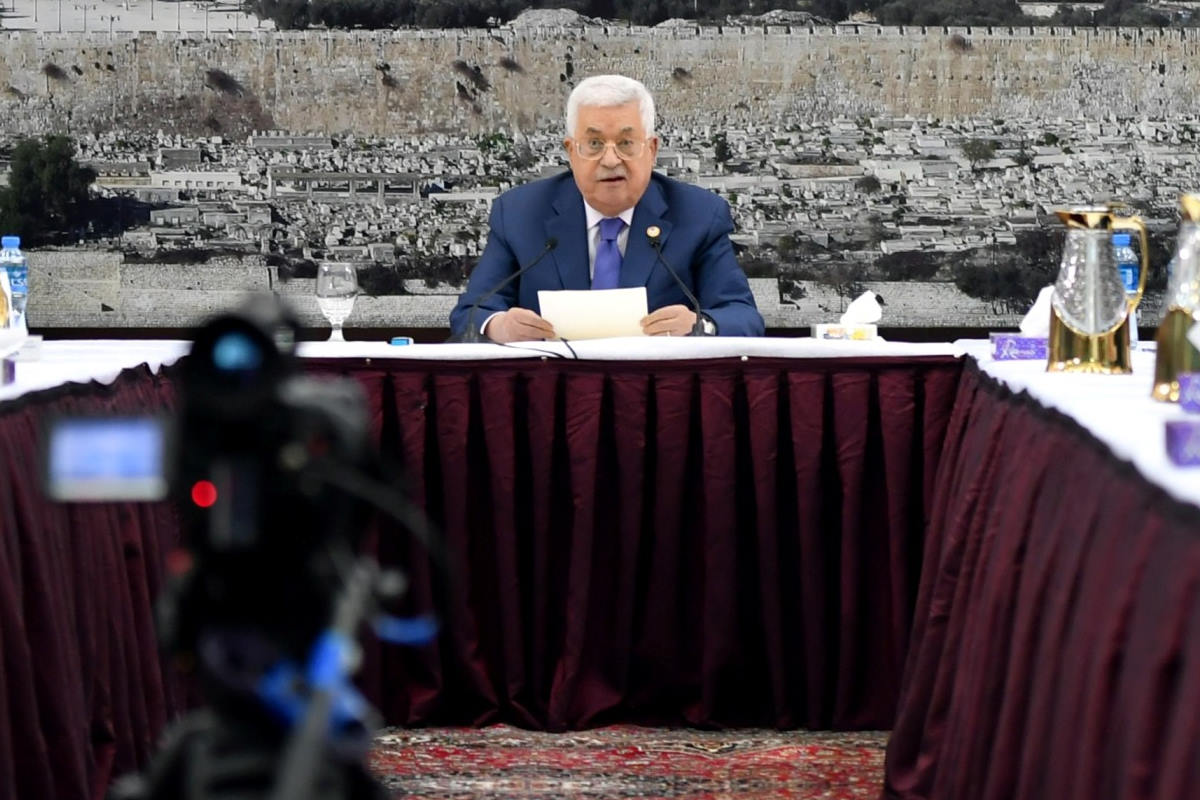 Il presidente dell'ANP Mahmoud Abbas dichiara la fine di qualsiasi accordo di collaborazione con Israele