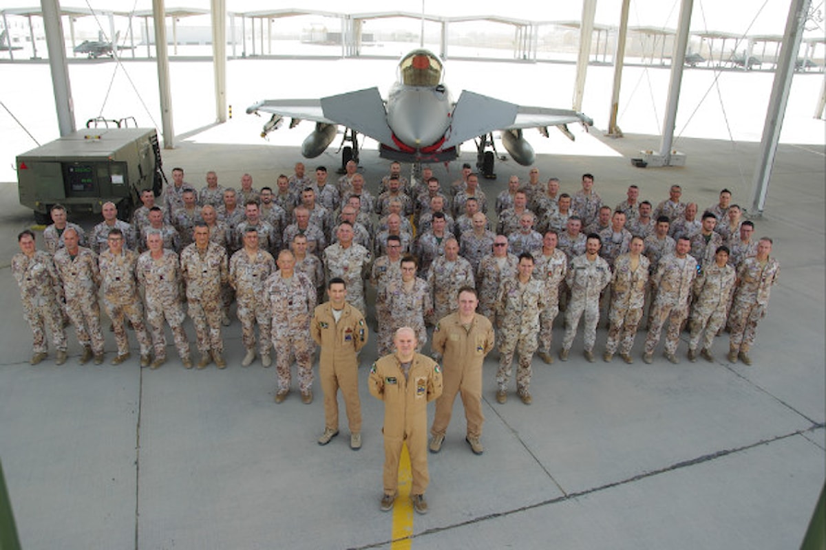 Kuwait: gli Eurofighter italiani celebrano i primi 100 giorni della loro missione
