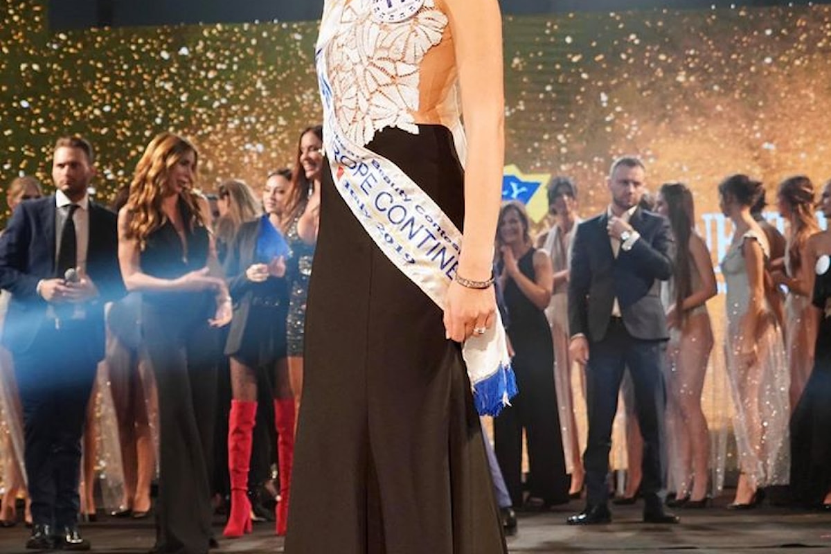 Eletta la nuova Miss Europe Continental Italy