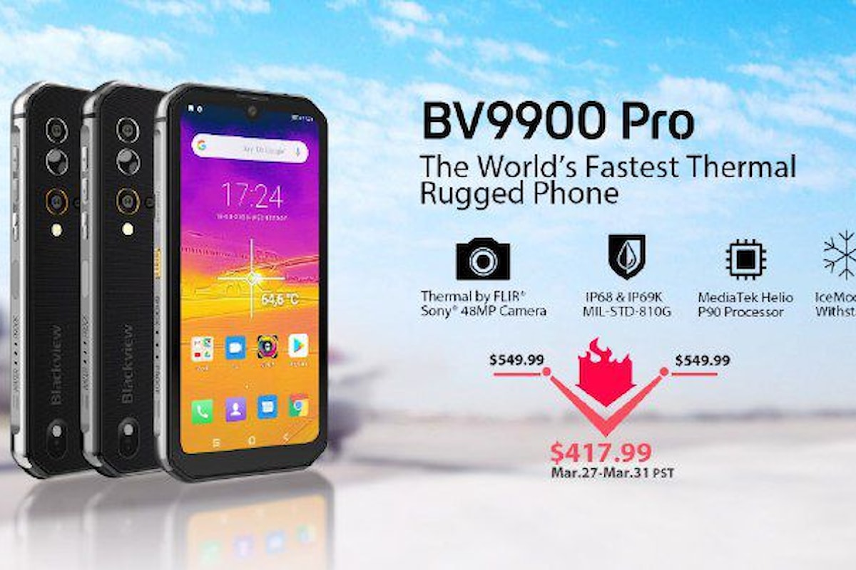 Blackview BV9900 Pro è un ottimo rugged smartphone