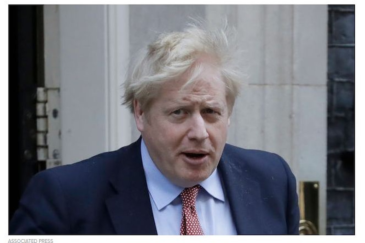 UK, Boris Johnson ricoverato in terapia intensiva a causa della Covid