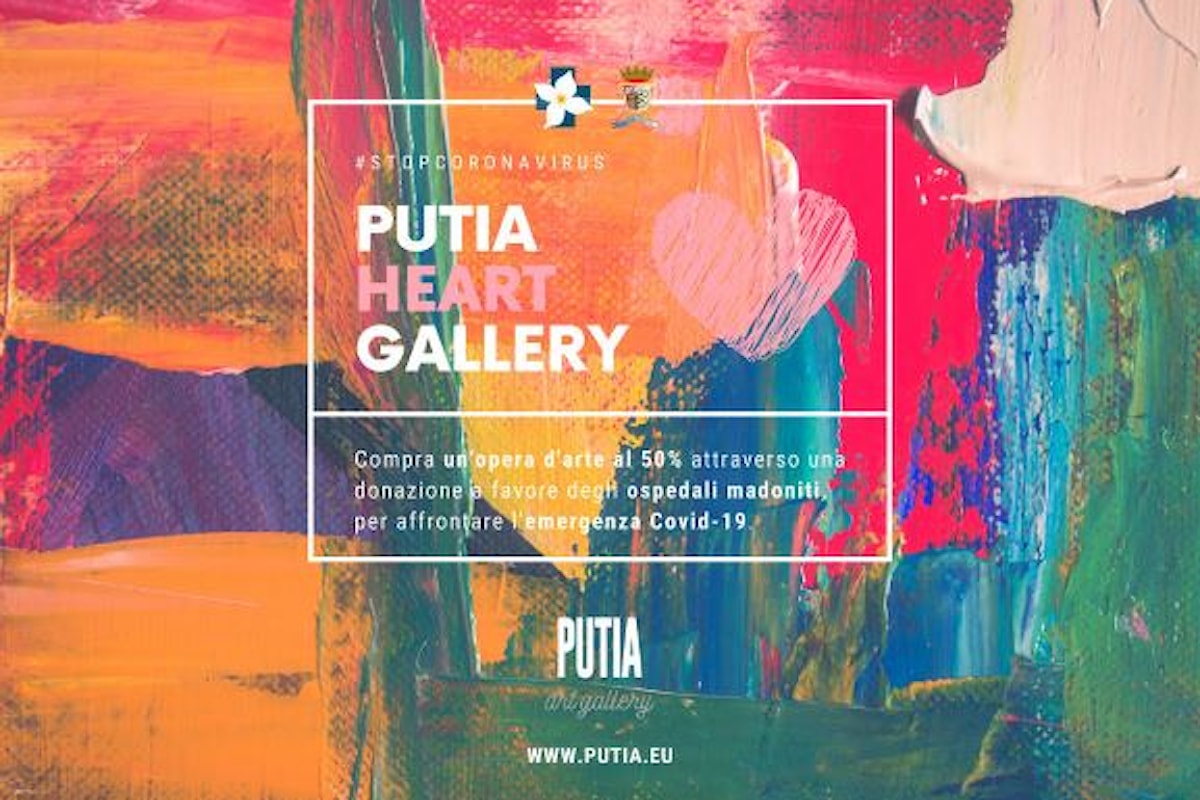 20 artisti e PUTIA art gallery di Castelbuono in favore degli ospedali di Cefalù e Petralia Sottana.