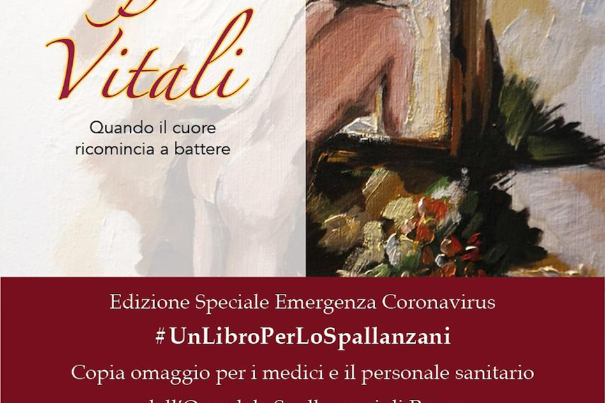 Claudia Conte e il suo libro Soffi vitali approda allo Spallanzani di Roma