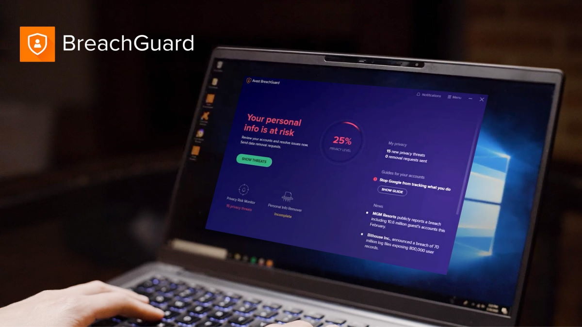Avast presenta BreachGuard, il nuovo software per la difesa della privacy online