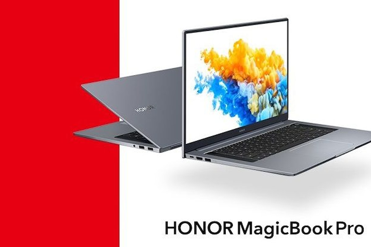 HONOR MagicBook Pro è stato presentato ufficialmente insieme ai nuovi MagicBook 14 e MagicBook 15