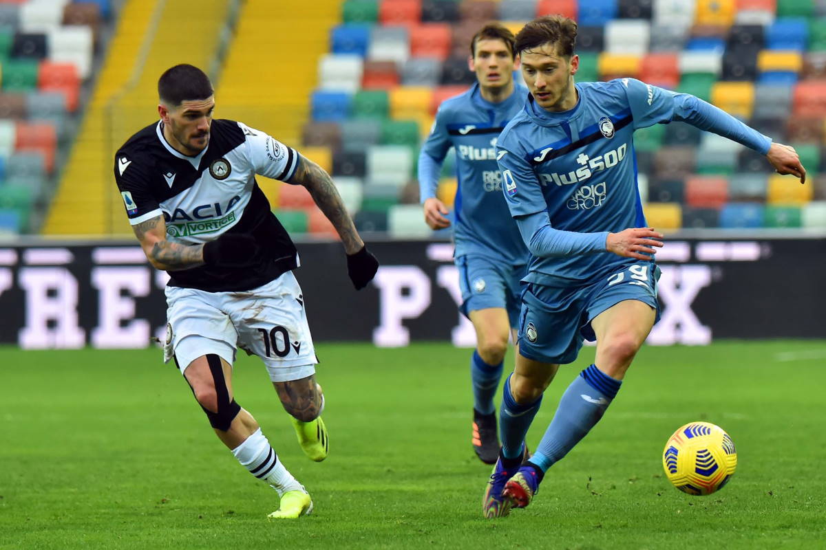 Serie A: Udinese e Atalanta hanno pareggiato 1-1 nel recupero della 10.a giornata