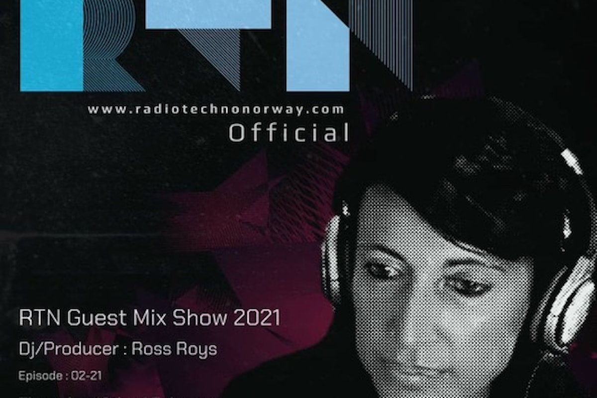 Ross Roys, su Radio Techno Norway un dj set il 18/02