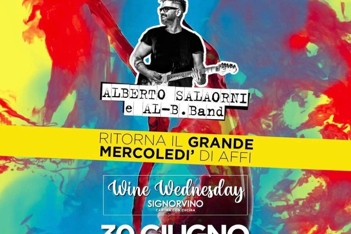 Alberto Salaorni & Al-B.Band il 30 giugno 2021 @ Signorvino Affi (VR)