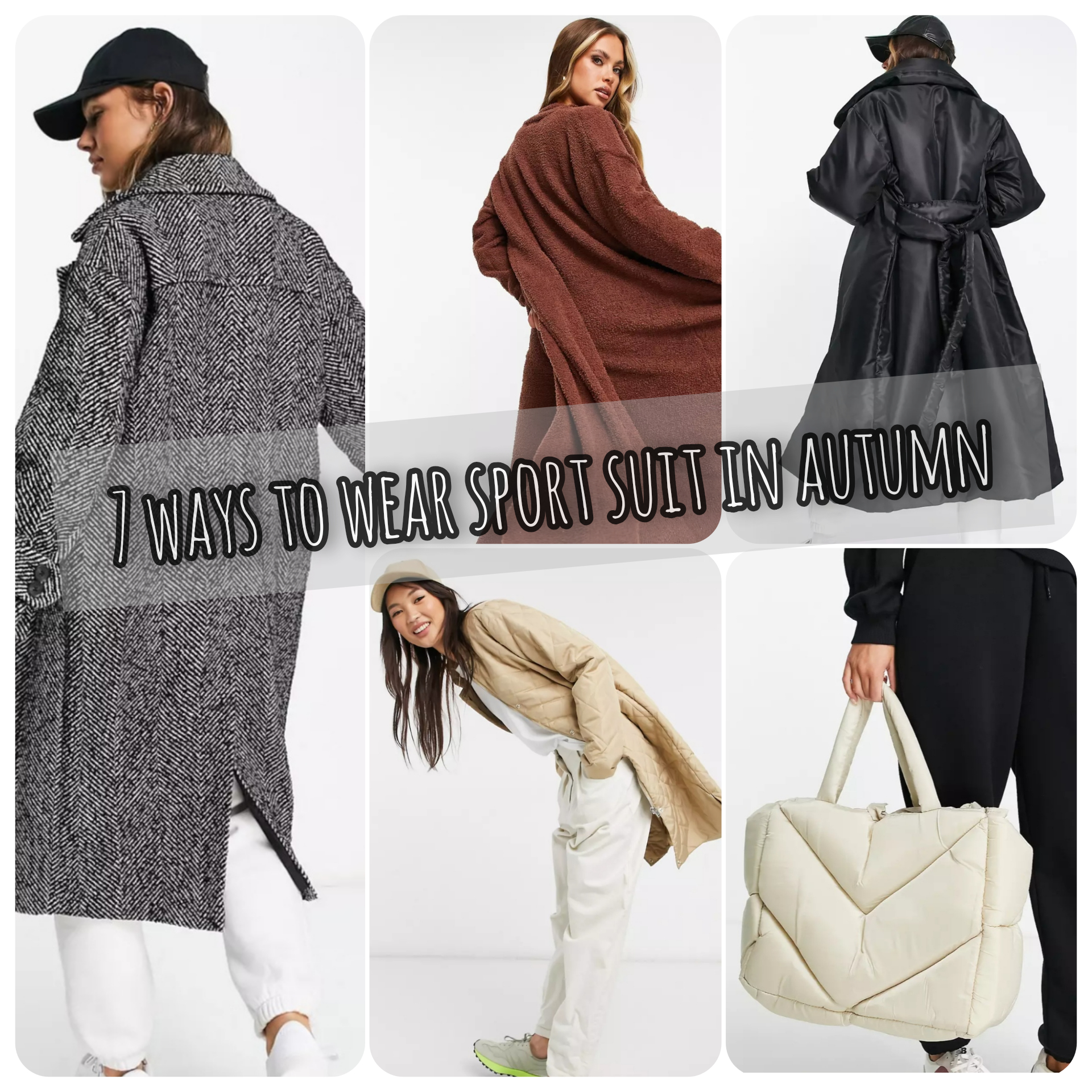 Vuoi indossare la tuta in autunno? Allora abbinala così e sarai super glamour!