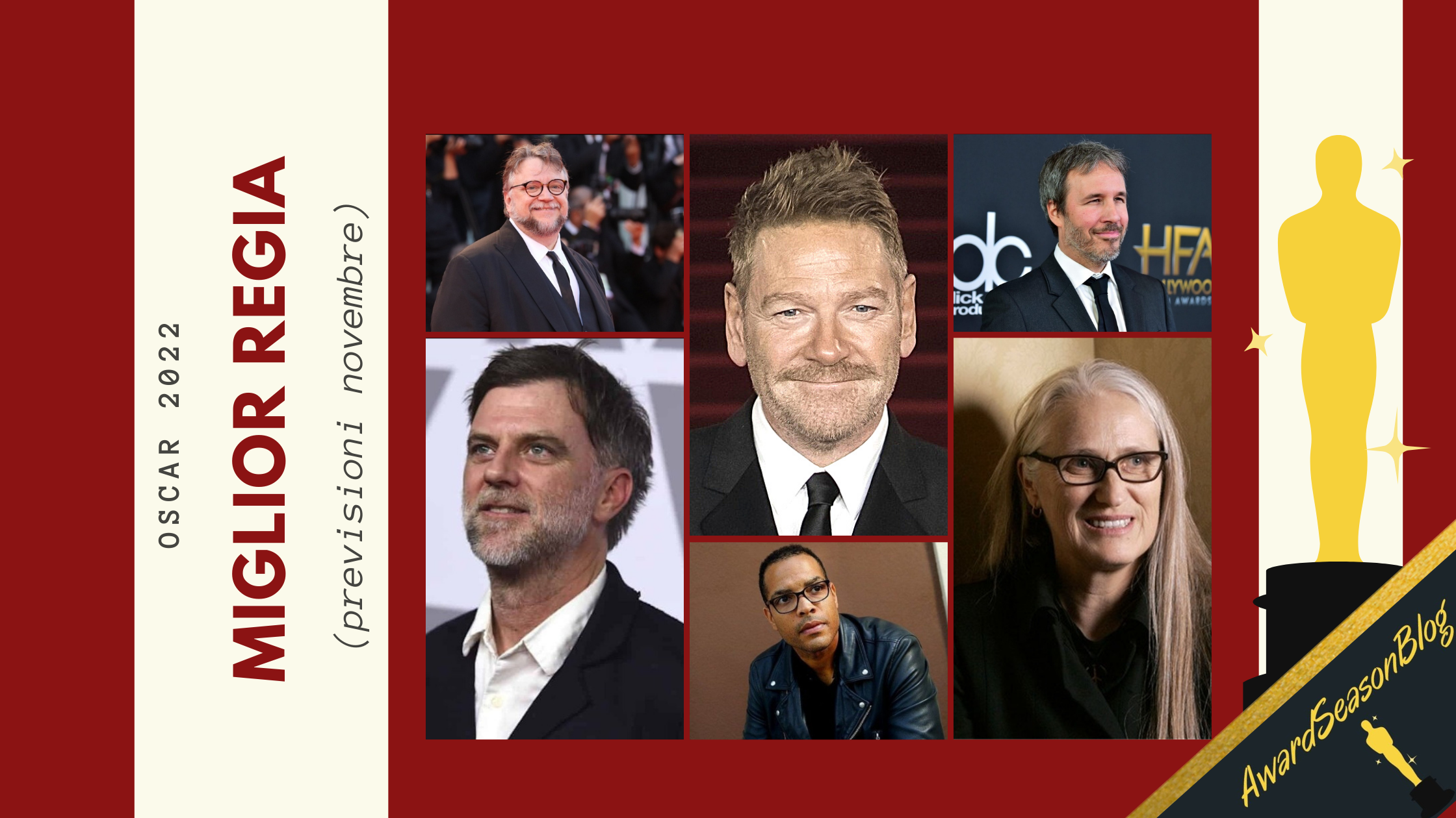 Oscar 2022: quali sono i migliori registi da tenere d’occhio? (previsioni novembre)