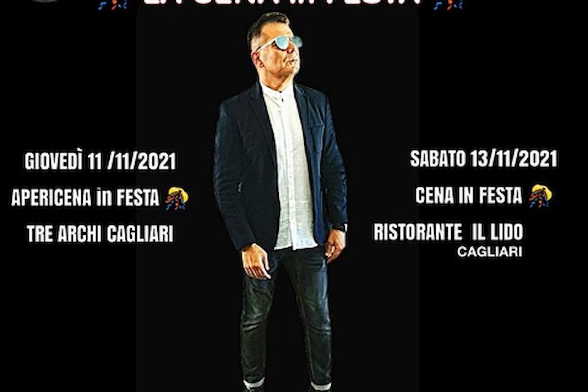 Sandro Murru fa muovere a tempo Cagliari: 11/11 Tre Archi, 13/11 Ristorante Il Lido