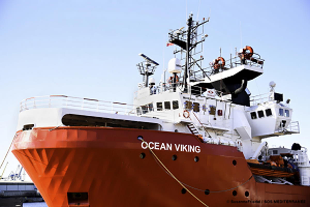 Sottoposta a fermo amministrativo la nave Ocean Viking