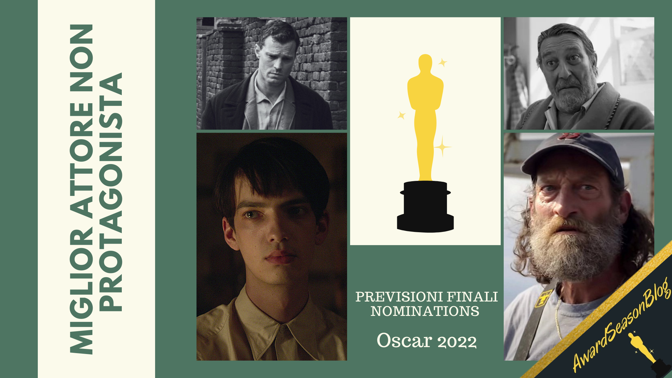 Oscar 2022: quali attori non protagonisti sono favoriti per la nomination? (previsioni febbraio)