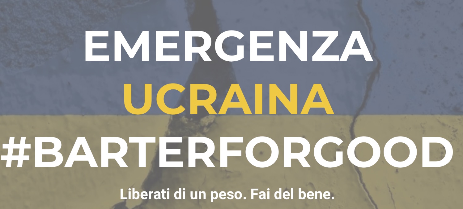 Ritorna barterforgood.com. Marco Melega: “Il barter a supporto dell’emergenza umanitaria”.