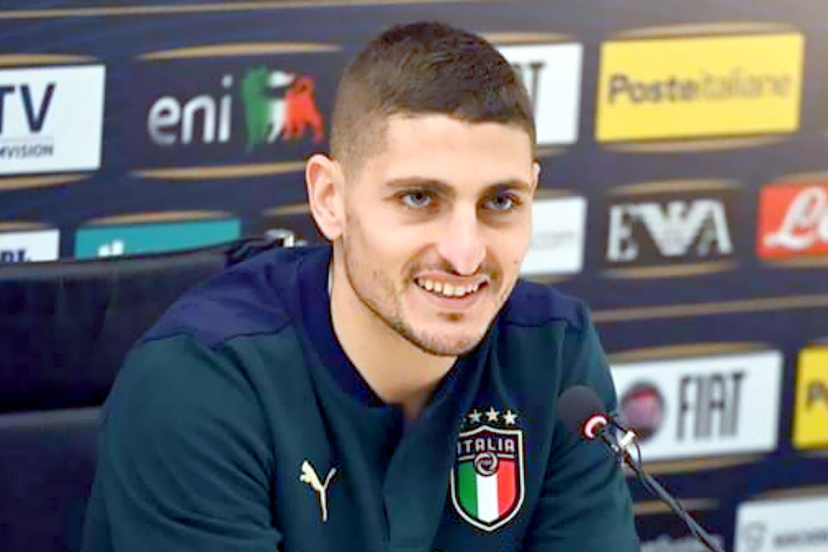 Verratti fiducioso per l'approdo dell'Italia in Qatar