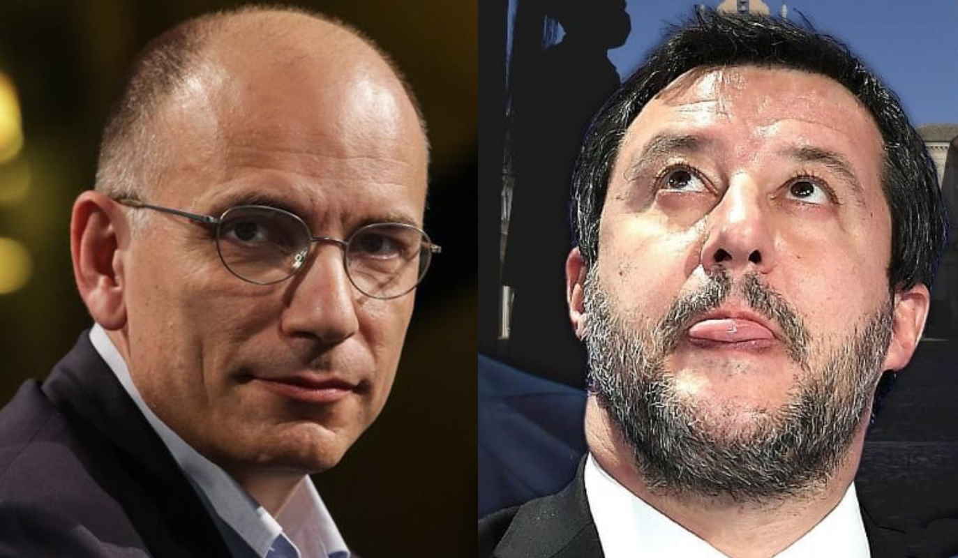 Governo: Letta se la prende con Salvini e Salvini se la prende con Letta