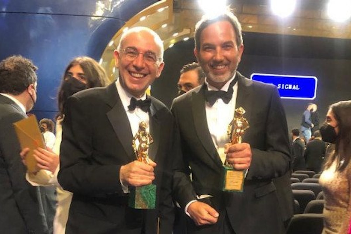 Giuseppe Tornatore, e Nico Bonomolo premiati ai David di Donatello