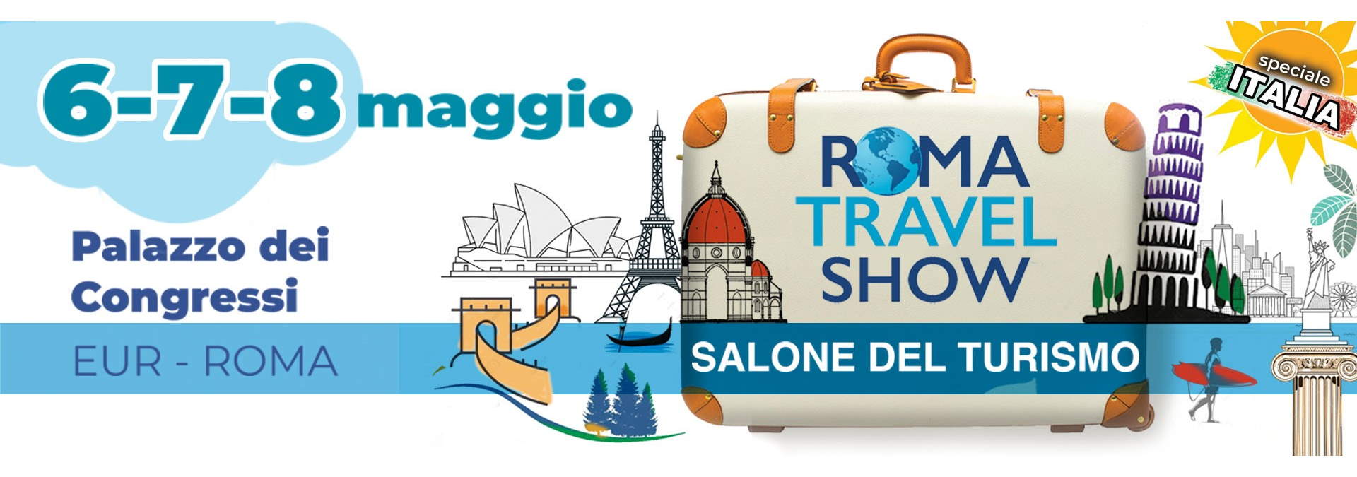 Venerdì 6 maggio apre a Roma il Salone del Turismo