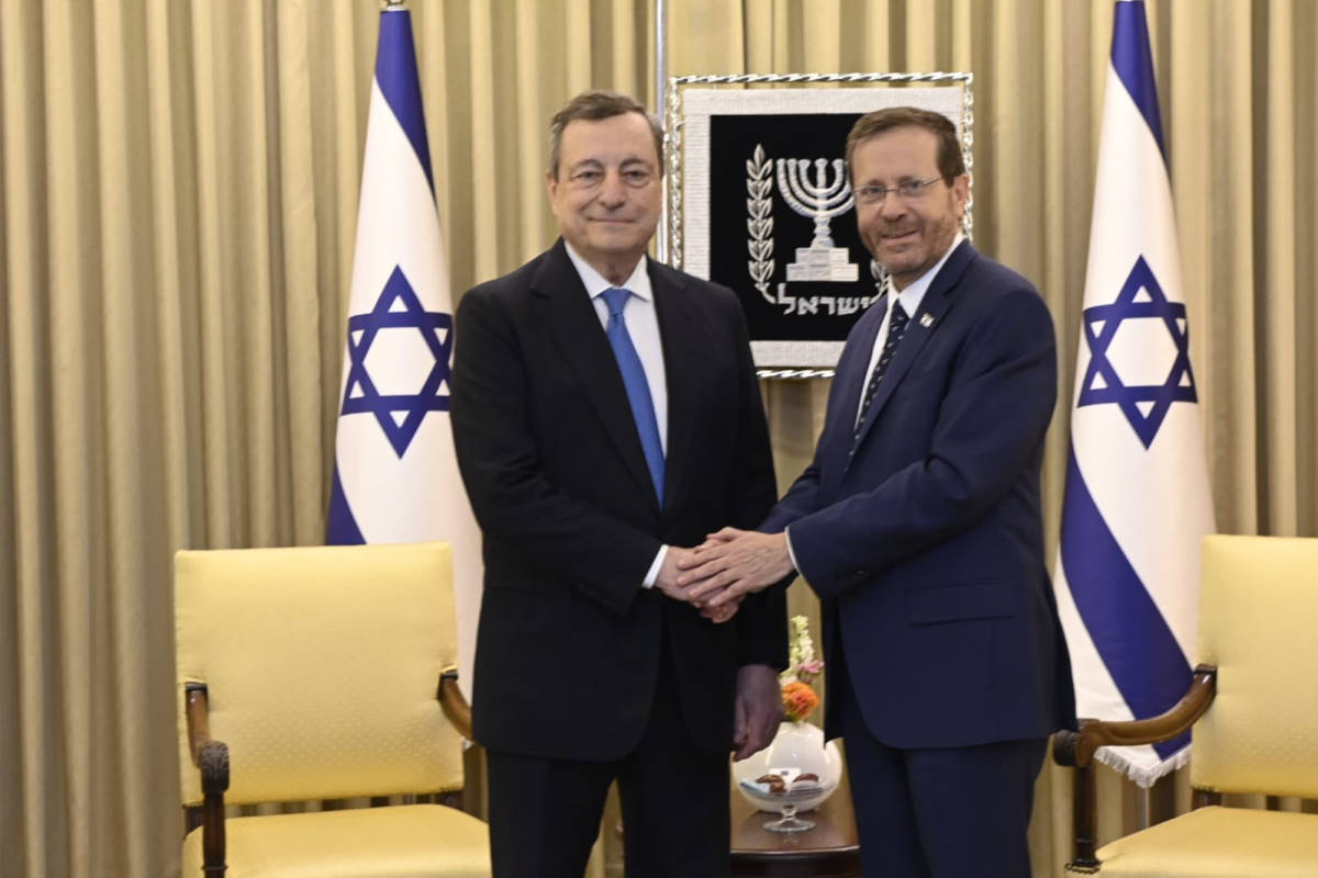 Draghi in Israele: opporsi con fermezza all’uso politico dell’odio