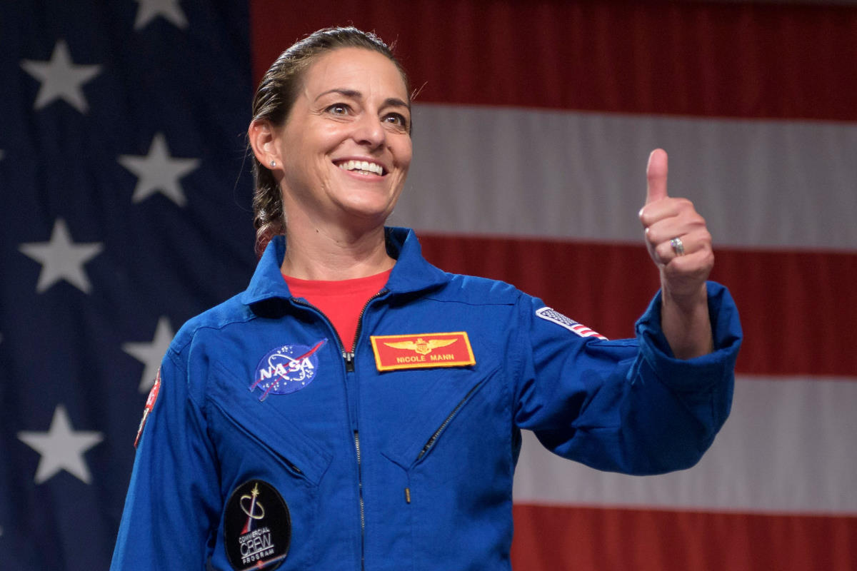 Nicole Aunapu Mann sarà la prima nativa americana ad andare nello spazio