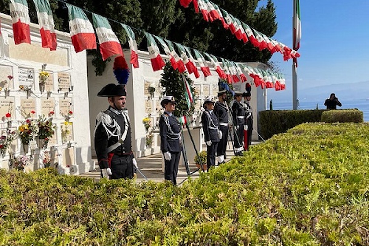 Milazzo (ME) - Sindaco e Contrammiraglio commemorano Luigi Rizzo, i Caduti e Giuseppe Tusa