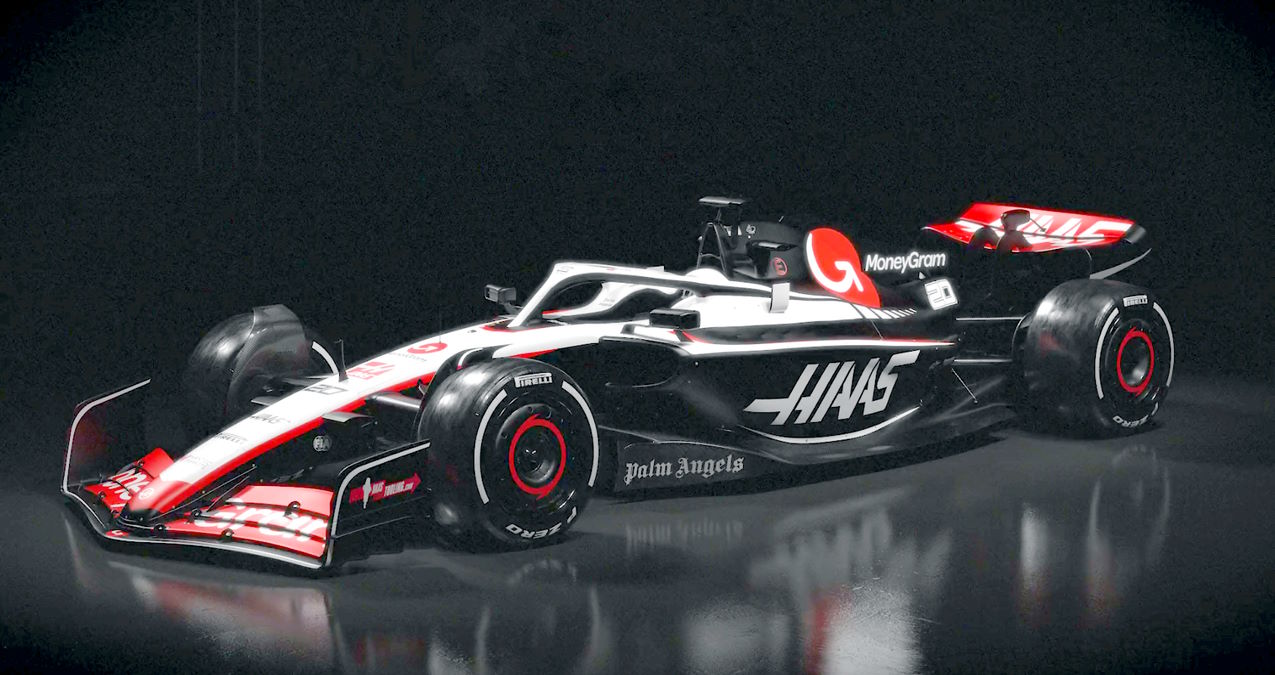 Ecco la nuova vettura della scuderia Haas per la stagione 2023 di F1