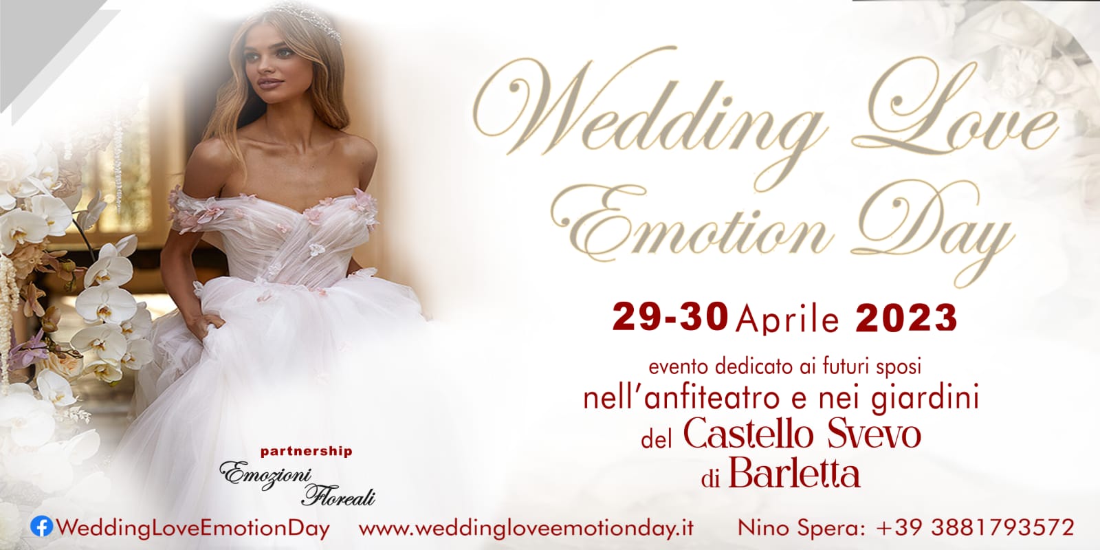 Tutto pronto per la “Wedding Love Emotion Day”.