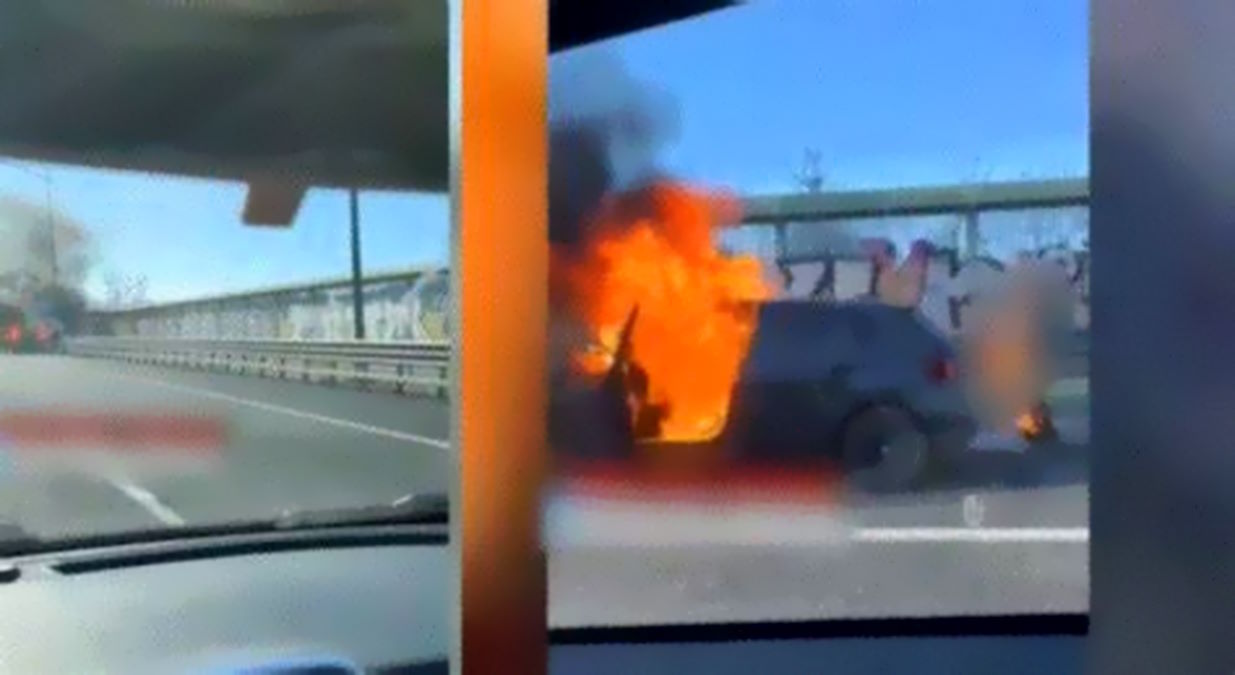 Roma, auto a fuoco sul Gra: invece di prestare soccorso, fa un video. Automobilista muore bruciato, autore del video indagato