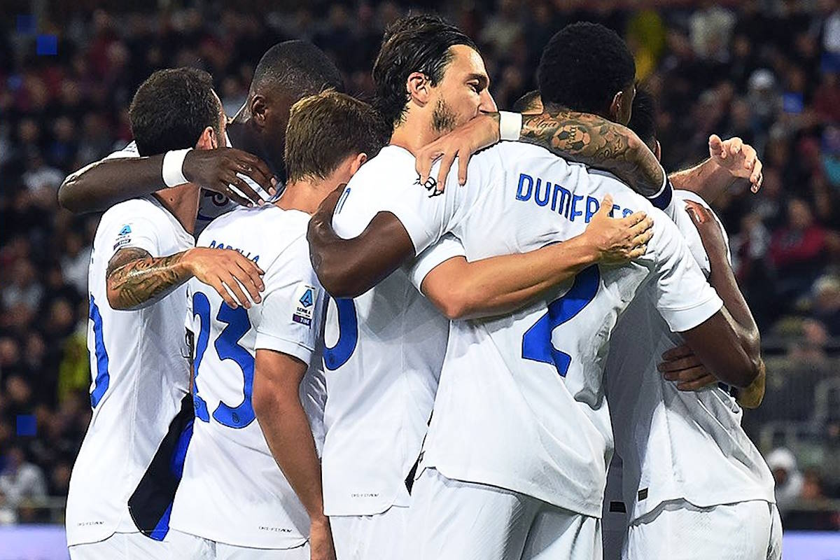 Serie A, 2ª giornata: pari tra Salernitana e Udinese, mentre l'Inter vince a Cagliari