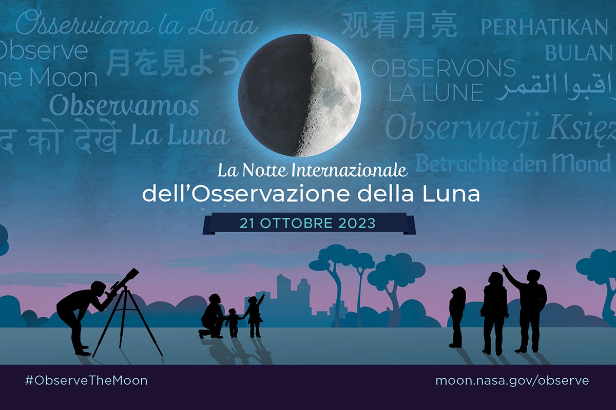 Sabato 21 ottobre: La Notte della Luna 2023