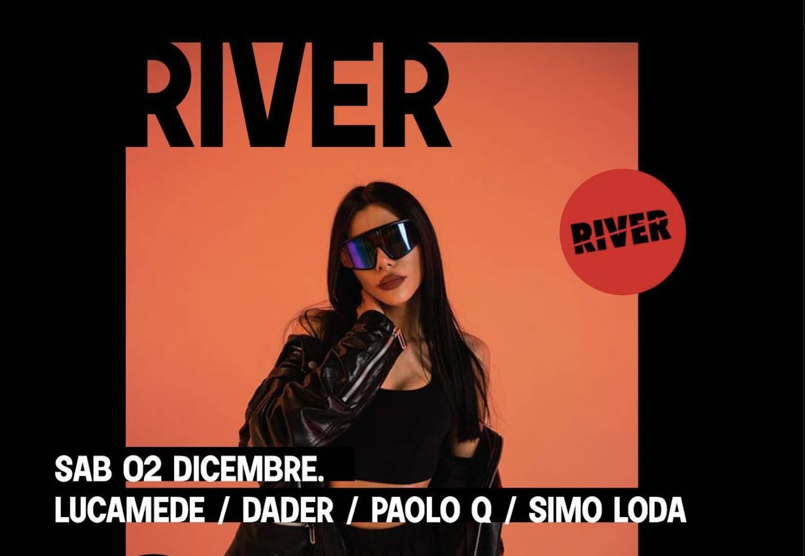 2/12 Il sound di Luca Mede e Dader e la voce di Paolo Q e Simo Loda @ River House Club Soncino (Cremona)