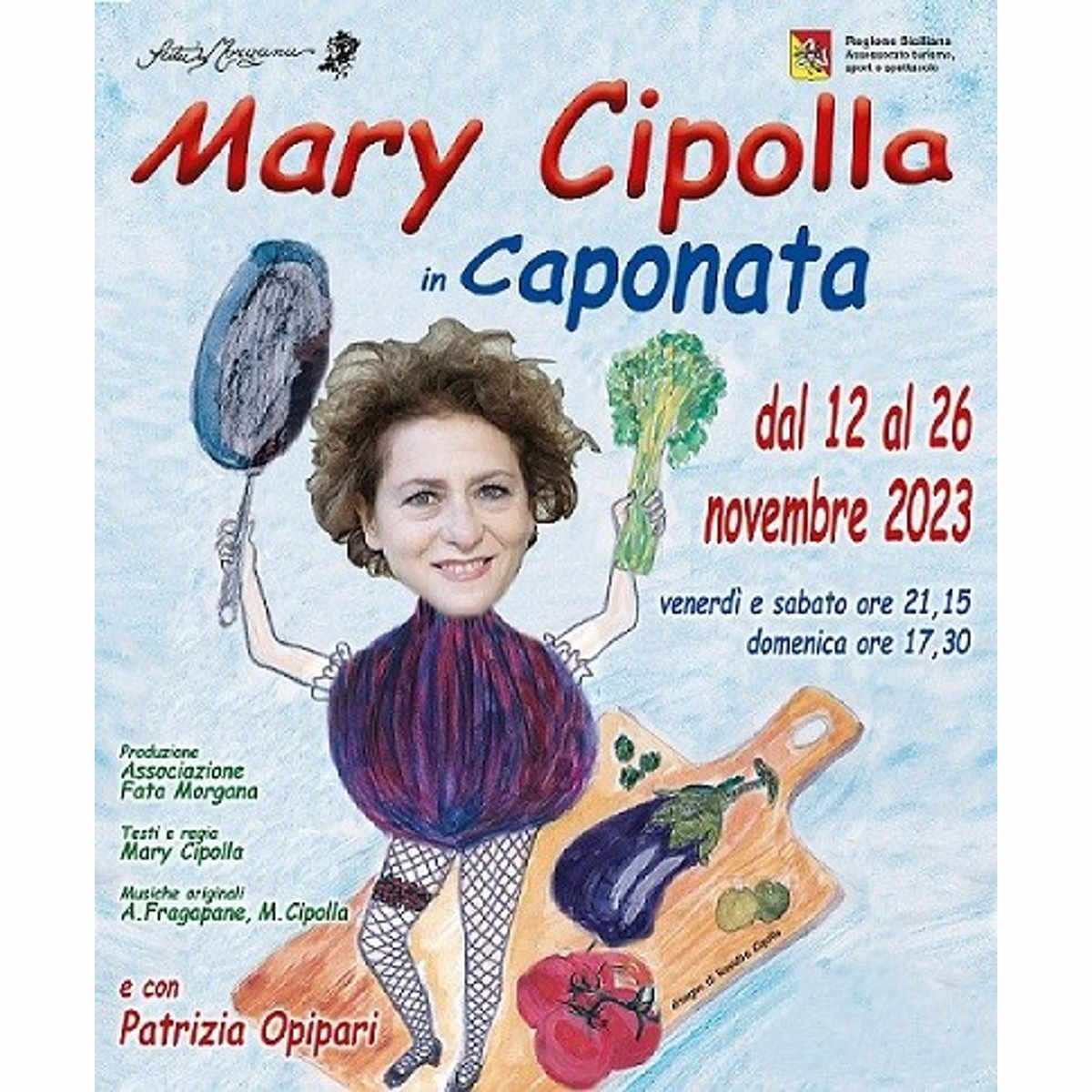 Palermo – “Caponata”, lo show di Mary Cipolla