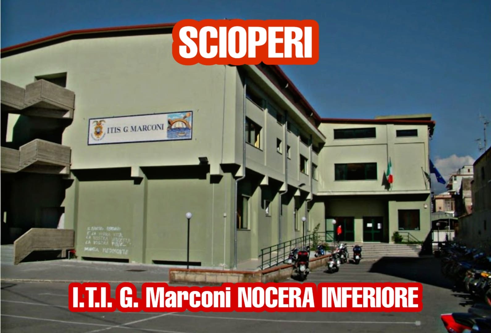 Continui scioperi all' I.T.I. Guglielmo Marconi di Nocera inferiore SICUREZZA STRUTTURALE
