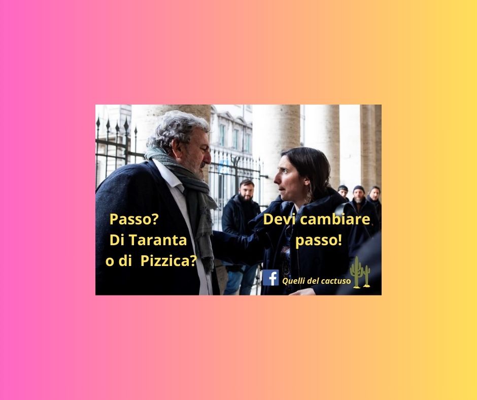 Vieni a ballare in Puglia al ritmo di “Cambio di passo”! L'editoriale politico di Quelli del Cactus