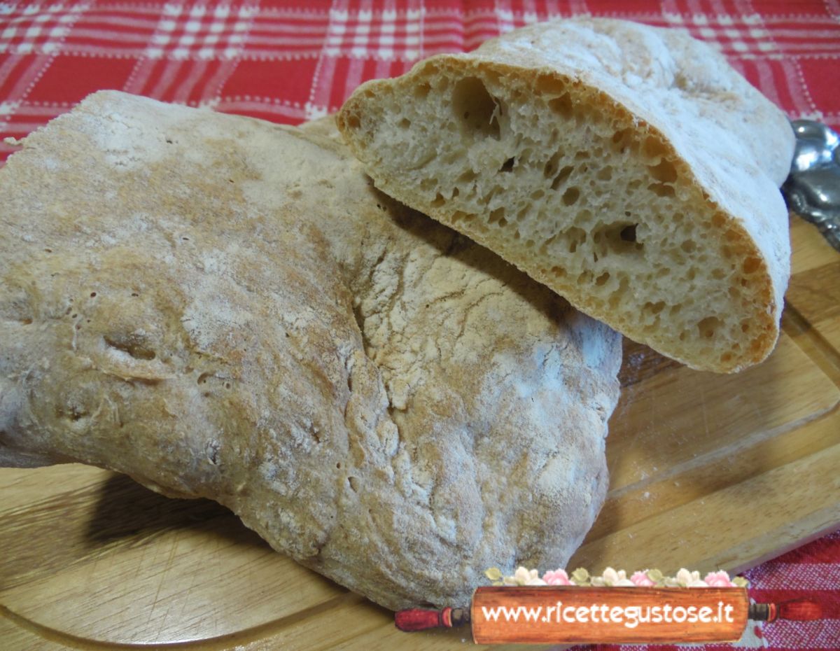 Il mio pane fatto in casa, oggi pane ciabatta!
