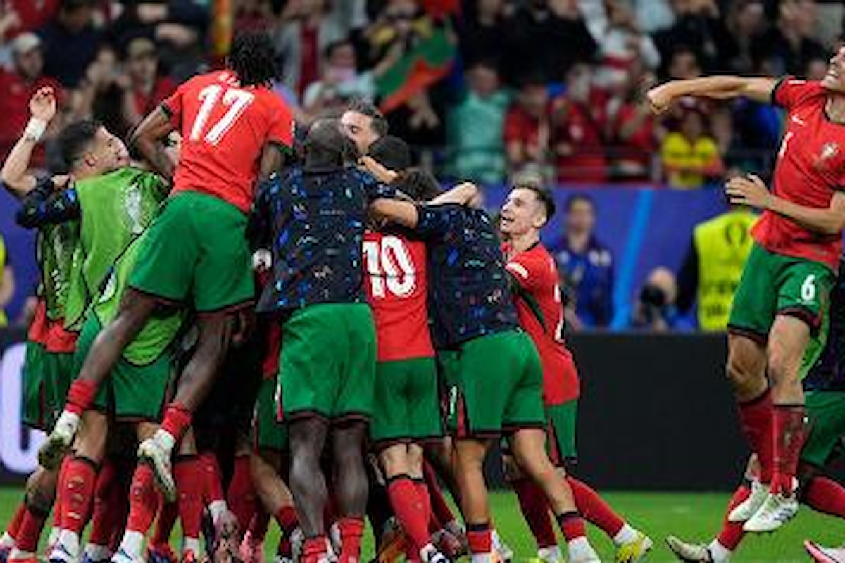 Euro 2024, Portogallo-Slovenia 3-0 ai rigori