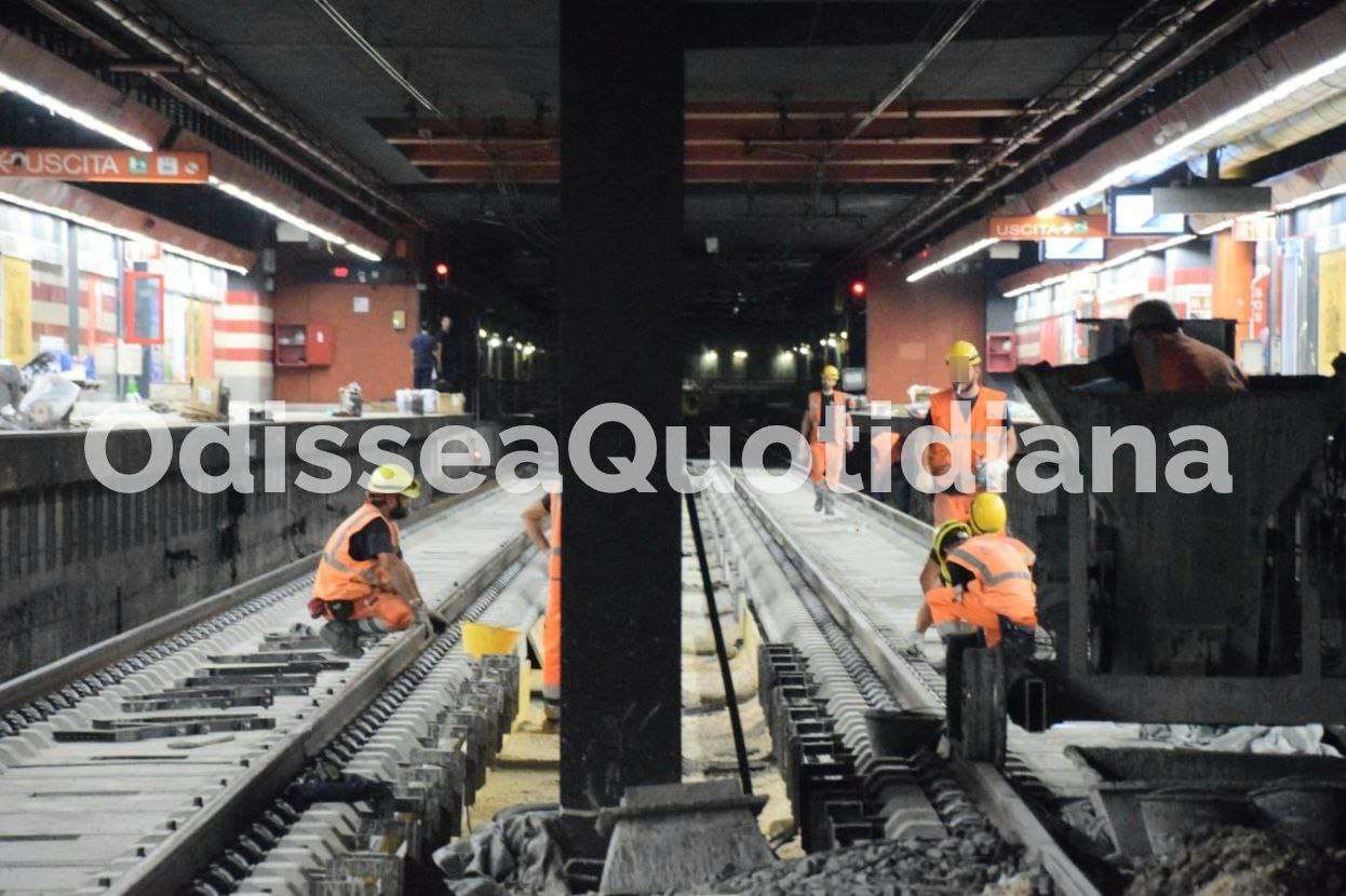 Metro A: I benefici dell'innovativo sistema di armamento ballastless