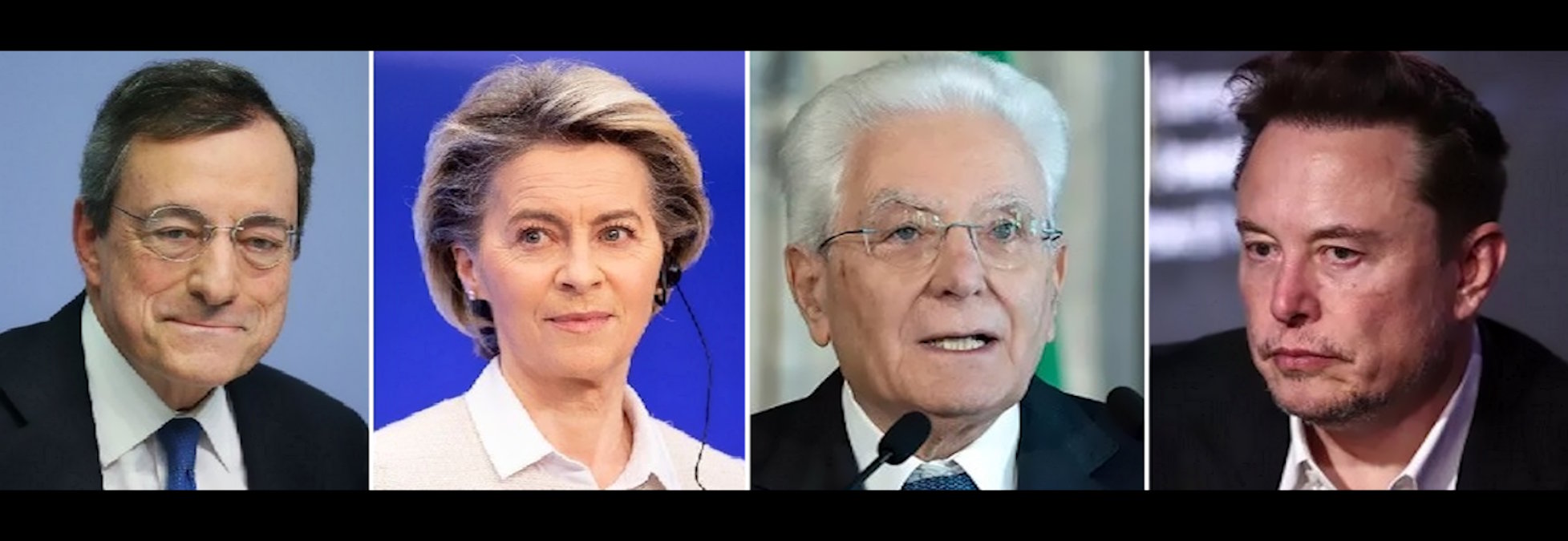 C’è agitazione nell’aria: staffetta Draghi-Von der Leyen, botta e risposta Musk-Mattarella