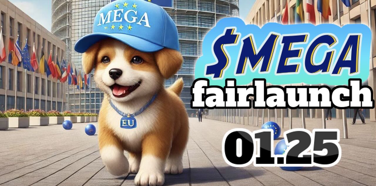 M.E.G.A. (Make Europe Great Again): Al Via la Pre-Sale su PinkSale Fair Launch dal 25 al 31 Gennaio per il Meme Token che Promette di Unire Comunità e Cambiamento