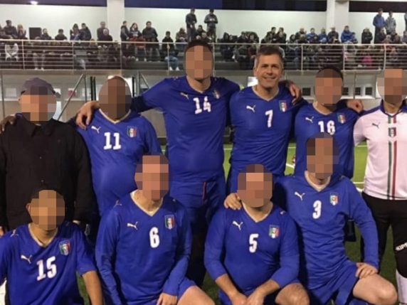 Don Jordan Coraglia fondatore della nazionale di calcio dei preti arrestato per detenzione di materiale pedopornografico
