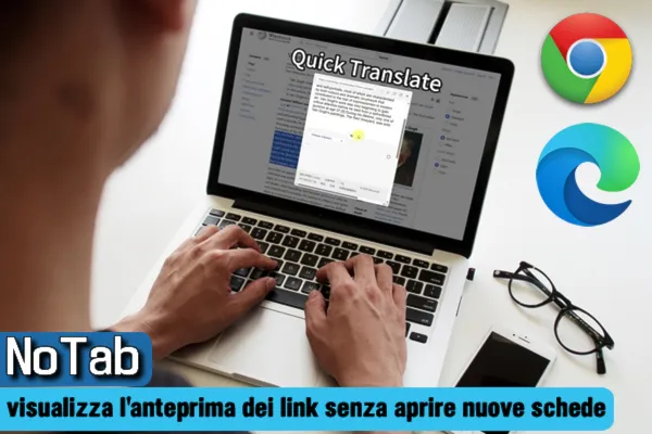 NoTab : visualizza l'anteprima dei link senza aprire nuove schede - Web Apps Magazine