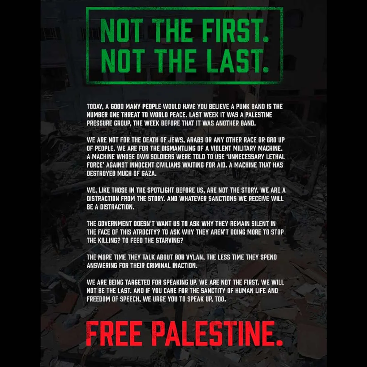 Death to the IDF: un duo rap smaschera l'ipocrisia britannica... la stessa della comunità internazionale!