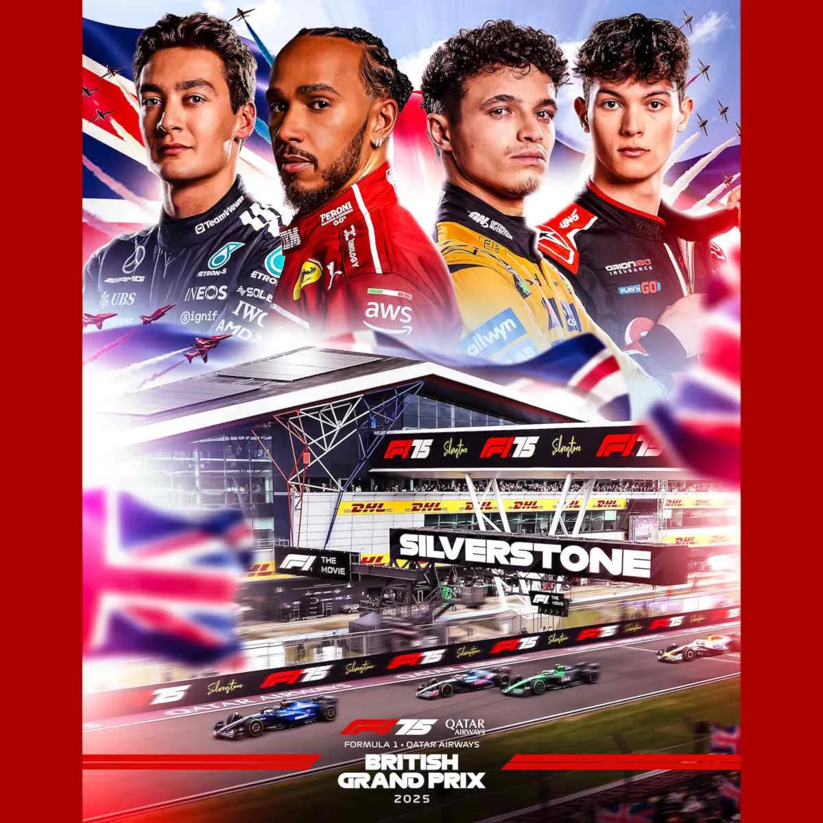 Nel fine settimana la Formula 1 approda a Silverstone: il giro di boa del Mondiale 2025 nel tempio del Motorsport