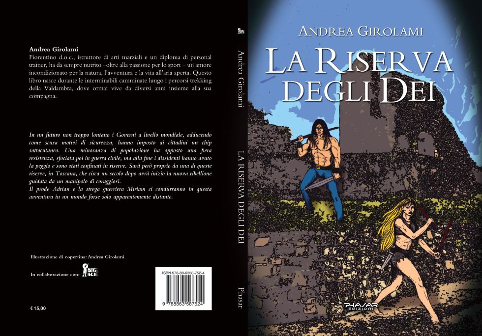 Andrea Girolami, il nuovo romanzo “La riserva degli dei” - Tra fantasia distopica e realtà | RECENSIONE