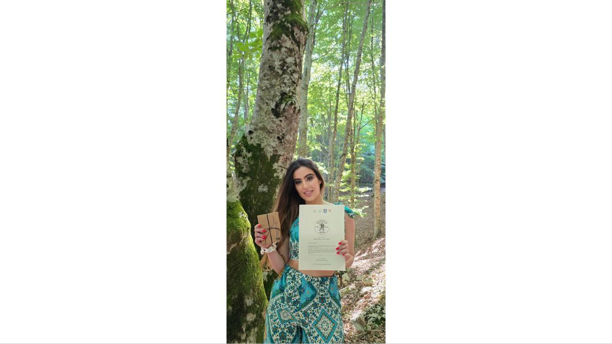 Mafalda De Simone premiata come Book Influencer al Festival Letture dal Bosco Un riconoscimento speciale per il suo impegno nella promozione della lettura tra i giovani