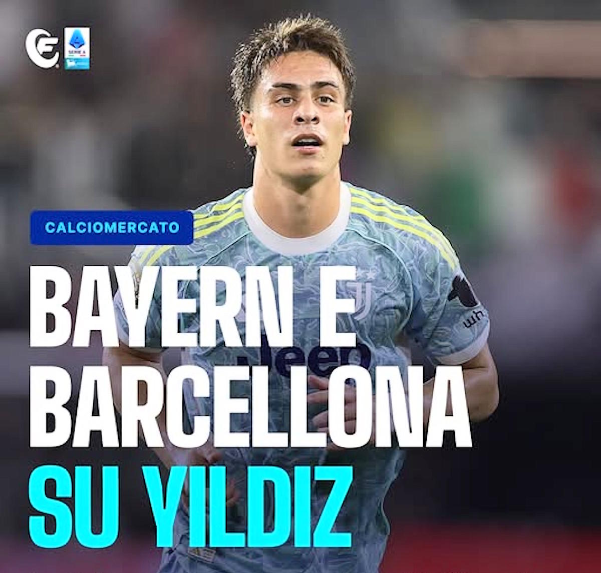 Barcellona e Bayern Monaco su Yilidiz