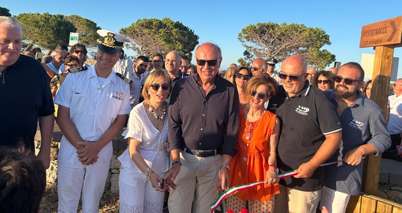 Milazzo (ME) - Inaugurato a Capo Milazzo il sentiero delle “Tre Pietrazze”
