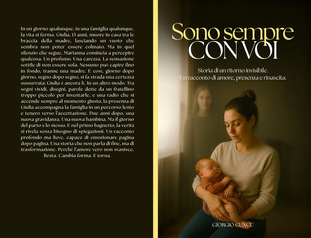 Giorgio Cuncu: il romanzo “Sono sempre con voi” - Un amore che si trasforma | RECENSIONE